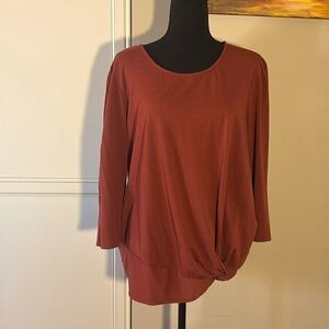 Apt 9 women’s 3/4 sleeve blouse size XXL